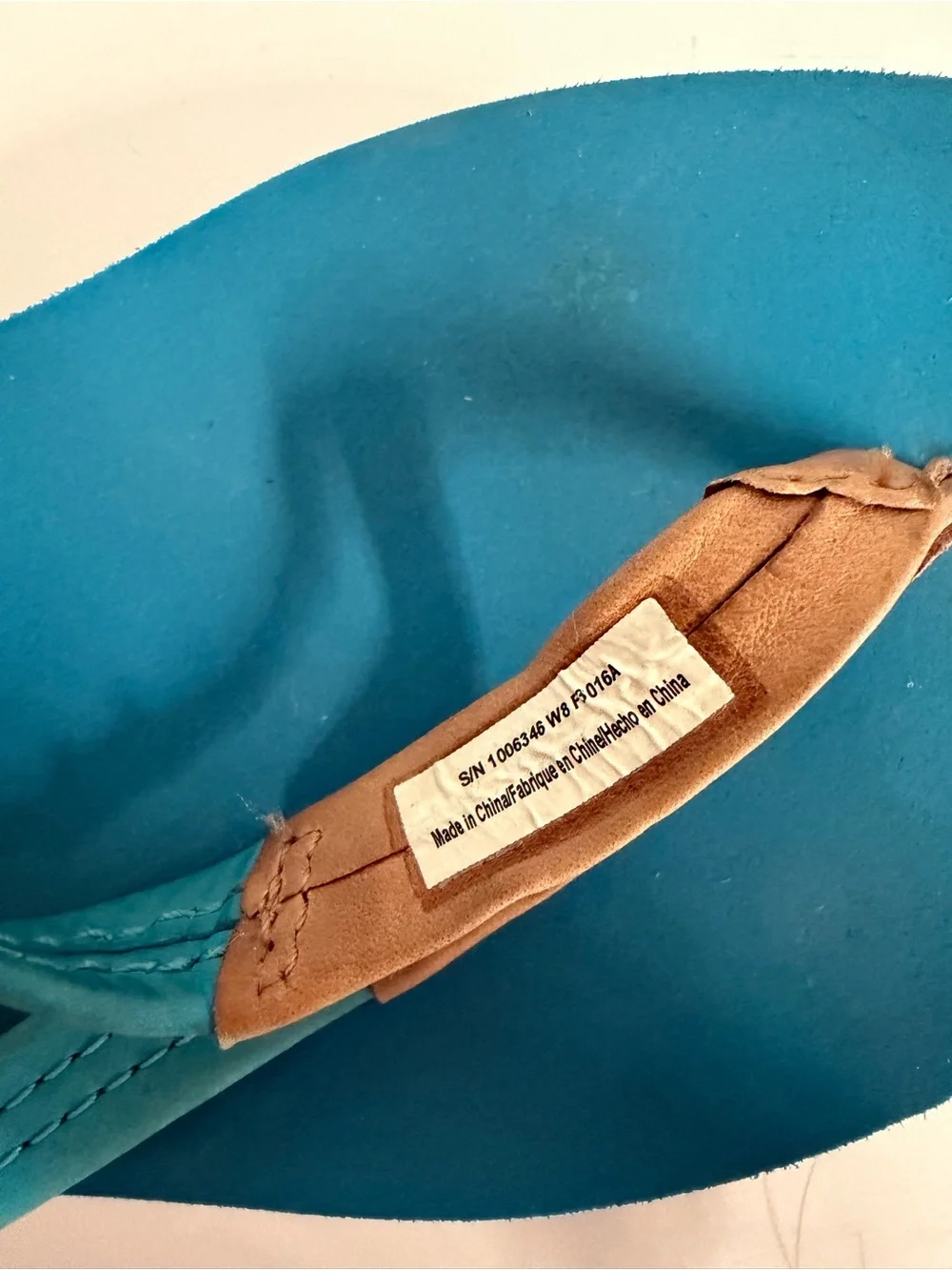 UGG | Women’s Teal and Tan Wedge Flip Flop Sandals